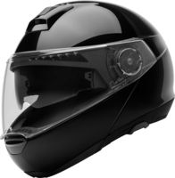 Schuberth C4 helm,  zwart,  afmeting S