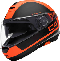 Schuberth C4 Legacy Helm Zwart Oranje XS