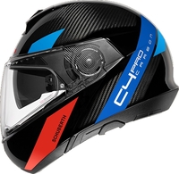 Schuberth C4 Pro Carbon Avio 3K Helm,  blauw,  afmeting S