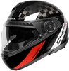 Schuberth C4 Pro Carbon Avio Helm,  rood,  afmeting S