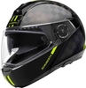Schuberth C4 Pro Carbon Fusion Helm Zwart Geel XL