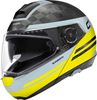 Schuberth C4 Pro Carbon Tempest Helm Zwart Geel XL