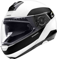 Schuberth C4 Pro Fragment Helm Zwart Wit 3XL