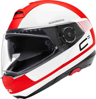 Schuberth C4 Pro Legacy Helm Zwart Rood L