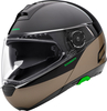 Schuberth C4 Pro Swipe helm,  zwart-goud,  afmeting S