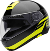 Schuberth C4 Pulse Helm Zwart Geel 3XL