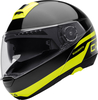 Schuberth C4 Pulse helm,  zwart-geel,  afmeting M