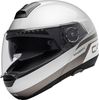 Schuberth C4 Pulse helm,  zwart-zilver,  afmeting L