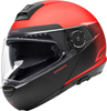 Schuberth C4 Resonance helm,  rood,  afmeting XS