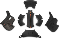 Schuberth C5 / E2 Center Pad Set,  zwart,  afmeting 2XL voor man