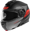 Schuberth C5 Eclipse Helm,  zwart-grijs,  afmeting 3XL voor man