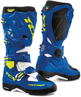 TCX Comp Evo 2 Michelin Motorcross Laarzen,  wit-blauw,  afmeting 46