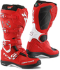 TCX Comp Evo 2 Michelin Motorcross Laarzen,  wit-rood,  afmeting 48