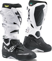 TCX Comp Evo 2 Michelin Motorcross Laarzen,  zwart-wit,  afmeting 47