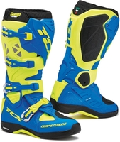 TCX Comp Evo Michelin Motorcross Laarzen,  blauw-geel,  afmeting 41