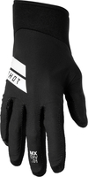 Thor Agile Hero Motorcross handschoenen,  zwart-wit,  afmeting XL