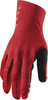 Thor Agile Motorcross handschoenen,  zwart-rood,  afmeting L