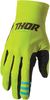 Thor Agile Plus Motorcross handschoenen,  groen,  afmeting L