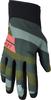 Thor Agile Status Motorcross handschoenen,  groen-veelkleurig,  afmeting XL
