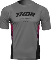 Thor Assist React Jersey,  grijs-donkerrood,  afmeting XS voor man