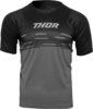 Thor Assist Shiver Fiets Jersey,  zwart-grijs,  afmeting S voor man