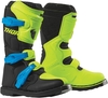 Thor Blitz XP Jeugd Motorcross Laarzen,  zwart-geel,  afmeting 36 37 38