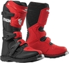Thor Blitz XP Jeugd Motorcross Laarzen,  zwart-rood,  afmeting 33 34