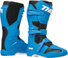 Thor Blitz XR MX Motorcross laarzen,  zwart-blauw,  afmeting 48 voor man