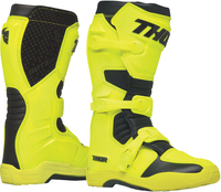 Thor Blitz XR MX Motorcross laarzen,  zwart-geel,  afmeting 47 voor man