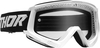 Thor Combat Racer Motorcross bril,  zwart-wit