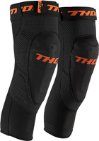 Thor Comp XP Motocross Knie bewakers,  zwart-oranje,  afmeting L XL voor man