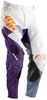 Thor Core Merge Broek,  wit-donkerrood,  afmeting 30