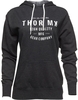 Thor Crafted Dames Hoodie,  zwart,  afmeting S voor vrouw