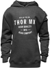 Thor Crafted Jeugd Meisjes Hoodie,  grijs,  afmeting L