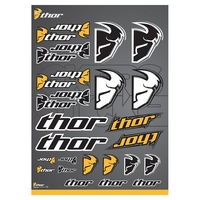 Thor Decal Sheet Corpo Sticker,  wit