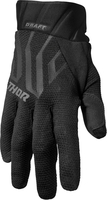 Thor Draft Lines Motorcross handschoenen,  zwart-grijs,  afmeting 2XL