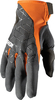 Thor Draft Motorcross handschoenen,  grijs-oranje,  afmeting M