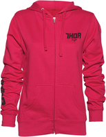Thor Fin Zip Dames jas,  pink,  afmeting L voor vrouw