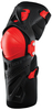 Thor Force XP Knie beschermers,  zwart-rood,  afmeting L XL