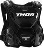 Thor Guardian MX Borst beschermer,  zwart,  afmeting XL 2XL