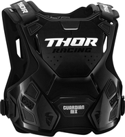 Thor Guardian MX Borst beschermer,  zwart,  afmeting XL 2XL