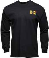 Thor Hallman Collection Big H Longsleeve,  zwart,  afmeting S