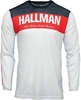 Thor Hallman Collection TAPD Air Motorcross Jersey,  wit-rood-blauw,  afmeting 2XL