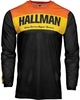 Thor Hallman Collection TAPD Air Motorcross Jersey,  zwart-oranje,  afmeting M