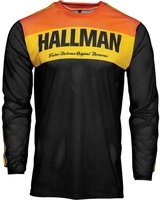 Thor Hallman Collection TAPD Air Motorcross Jersey,  zwart-oranje,  afmeting M
