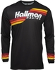 Thor Hallman Collection Tres Motorcross Jersey,  zwart,  afmeting M