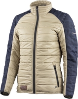 Trilobite Tuscan Dames Motorfiets Textiel Jas,  blauw-beige,  afmeting L voor vrouw