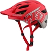 Troy Lee Designs A1 Classic MIPS Fiets helm Rood Zilver M L