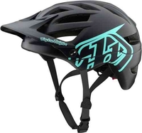 Troy Lee Designs A1 Drone Fiets helm Grijs Blauw XL 2XL