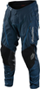 Troy Lee Designs Scout SE Motorcross broek,  blauw,  afmeting 34